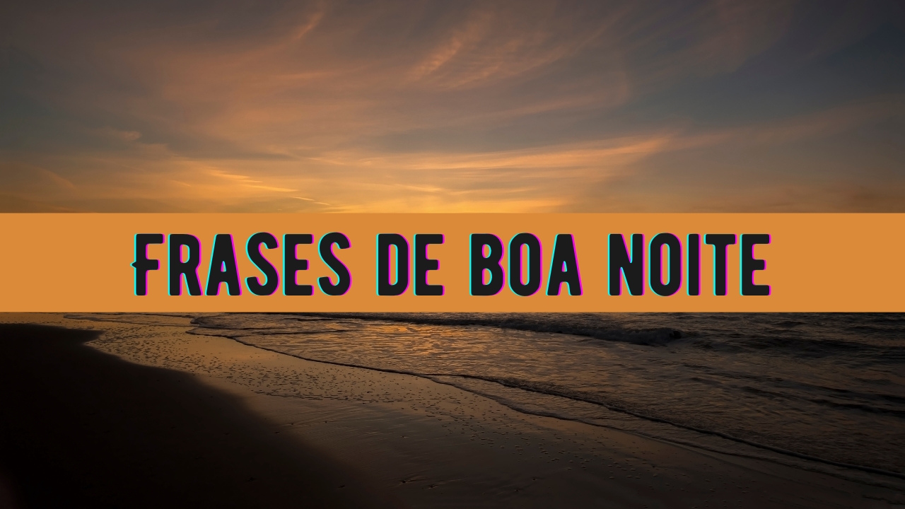 Frases de boa noite